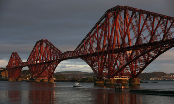 The Forth Bridge has been voted top of the poll.