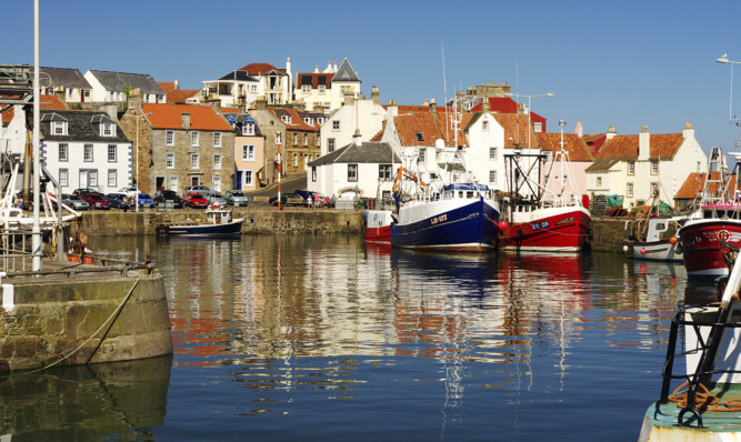 It is hoped the survey will help boost visitors to places like Pittenweem Harbour.