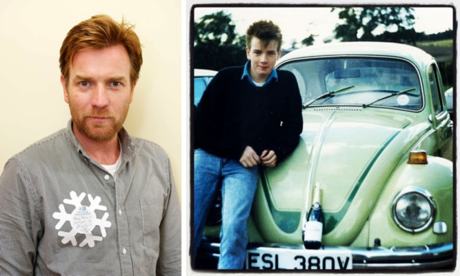 The 16-year-old Ewan McGregor is appealing for help to be reunited with his beloved Volkswagen Beetle.