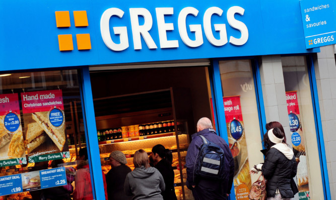 Greggs shop, Sheffield. PRESS ASSOCIATION Photo. Picture date: Thursday November 25 , 2010. See PA story. Photo credit should read: Rui Vieira/PA Wire