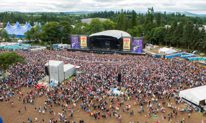 DF Concerts moved T in the Park to Strathallan from Balado.