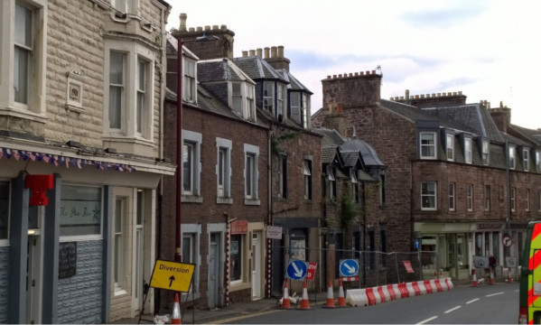 The former Crown Hotel has been derelict for 17 years.