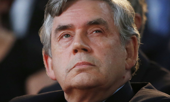 Gordon Brown issued the warning during a speech at Glasgow University.