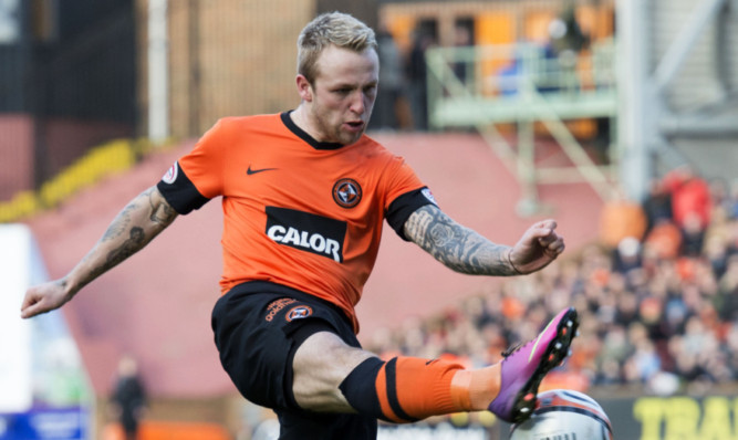 02/02/13 WILLIAM HILL SCOTTISH CUP 5TH RND
DUNDEE UTD v RANGERS (3-0)
TANNADICE - DUNDEE
Johnny Russell in action for Dundee Utd