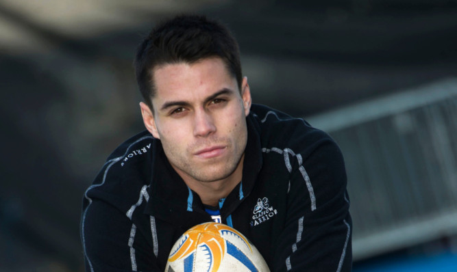 On target for the Warriors: new British Lion Sean Maitland.