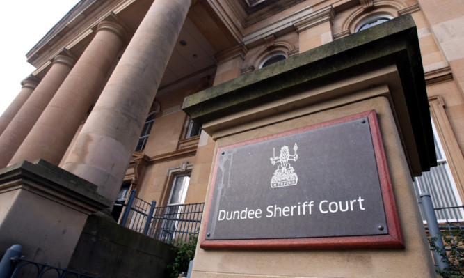 Anderson has been told to appear at Dundee Sheriff Court on May 31.