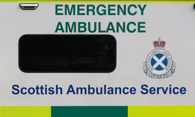 The level of assaults on ambulance staff in Tayside and Fife has been branded "grotesque".