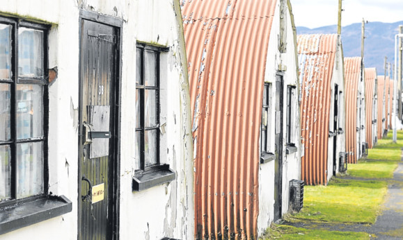 Kim Cessford - 28.03.14 - FOR FILE - pictured is the Cultybraggan POW camp, Comrie