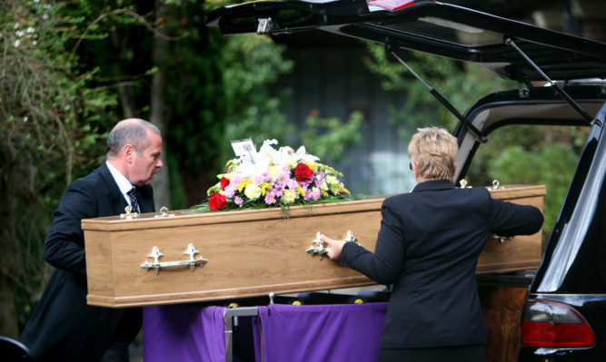 The local community rallied round to fund a proper send off for the local Lochee character.