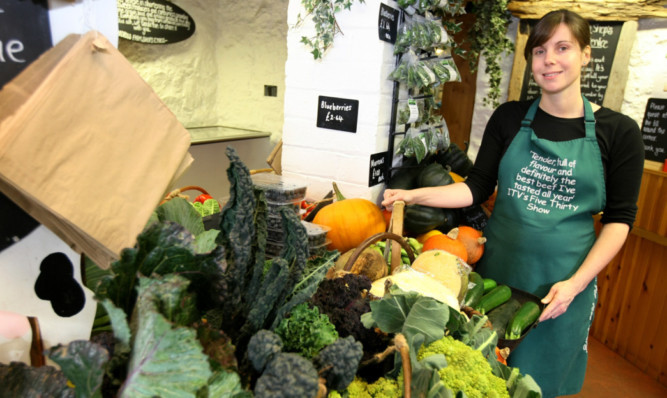 Ardross Farm Shop manager Nikki Storrar.