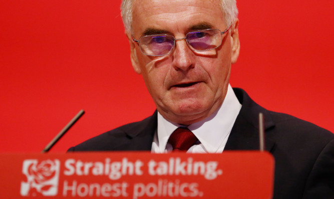 Shadow Chancellor John McDonnell.