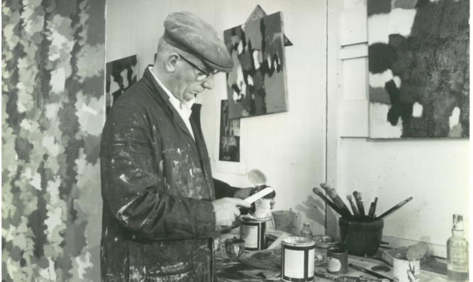 William Gear has been described as one of the greats of British abstract art.