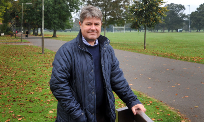 End of the road: Louis Flood points to an absence of volunteers to take the role of chairman from him.