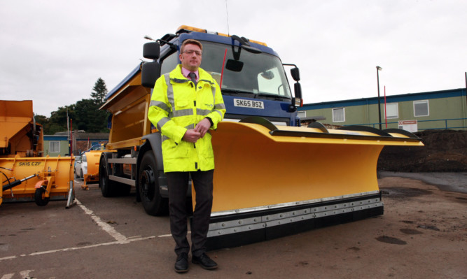 Head of Road Maintenance Dougie McKay said Tayside Contracts is prepared for the winter weather.