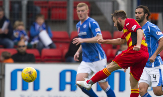 One of the goal of the season contenders from Thistle.