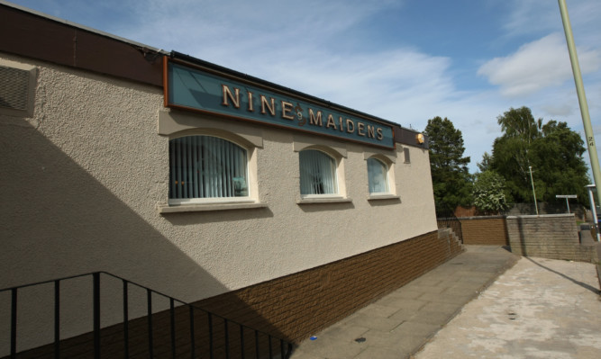 Police were called to the Nine Maidens in St Mary's on Saturday night.