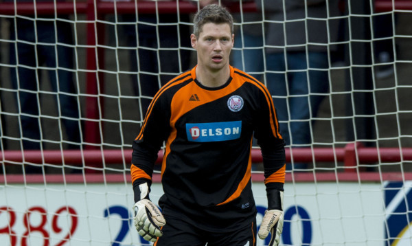 Graeme Smith in action for Brechin City.