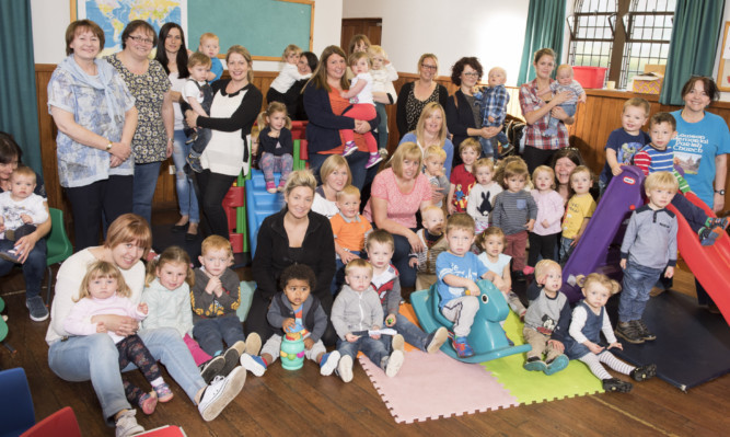 Forfar Lowson Parish Church Community Action Group toddler group.