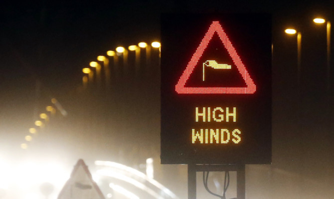 Drivers are being warned to expect wild weather.