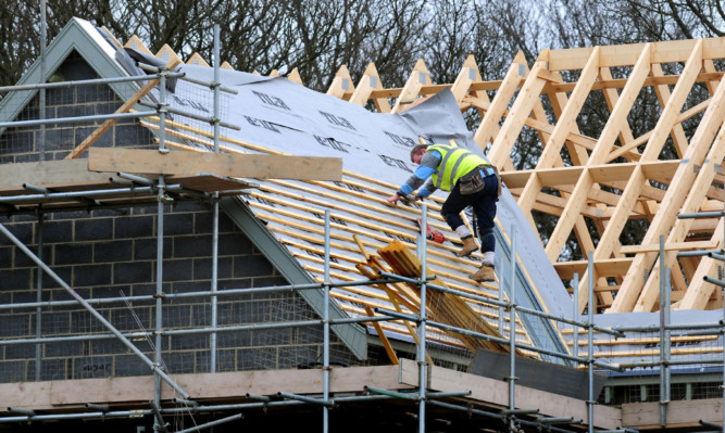 Scotland is crying out for more construction workers like this tradesman.