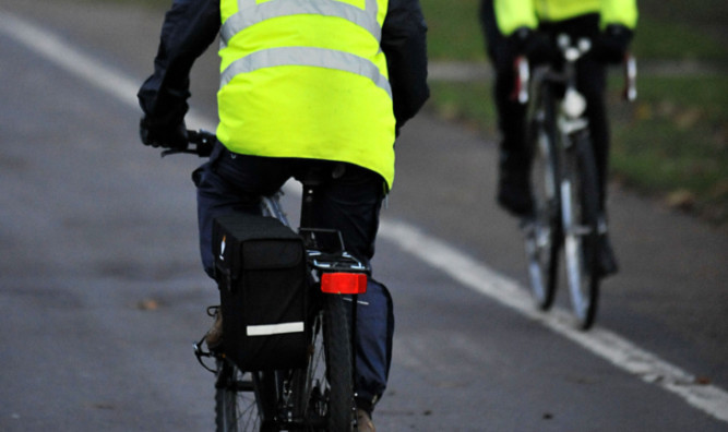 Dundee trails other towns and cities in the number of residents using bikes.