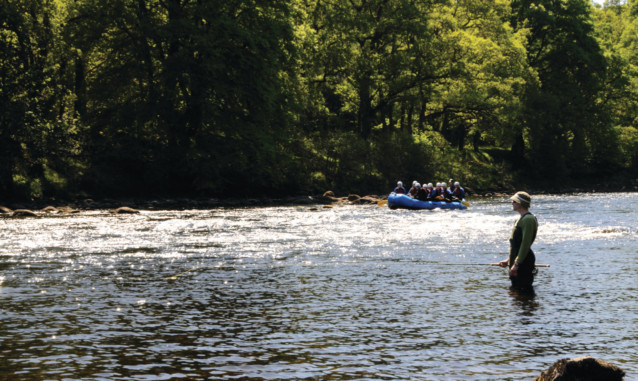 Rafting on the Tay is one of the activities on offer.