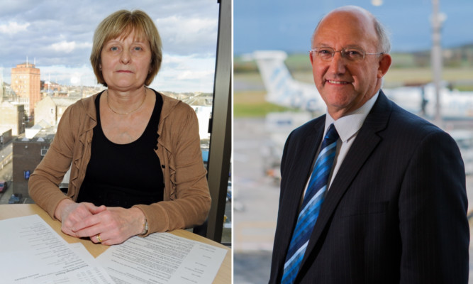 Corporate services director Marjory Stewart and former chief executive David Dorward were amongst the highest earners.