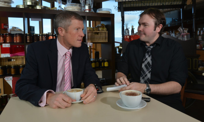 Reporter Craig Smith talks to leader Willie Rennie ahead of the partys conference.
