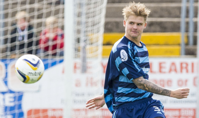 Forfar's Michael Travis.