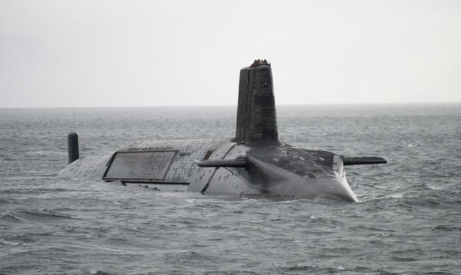£167bn cost estimated for the submarines.
