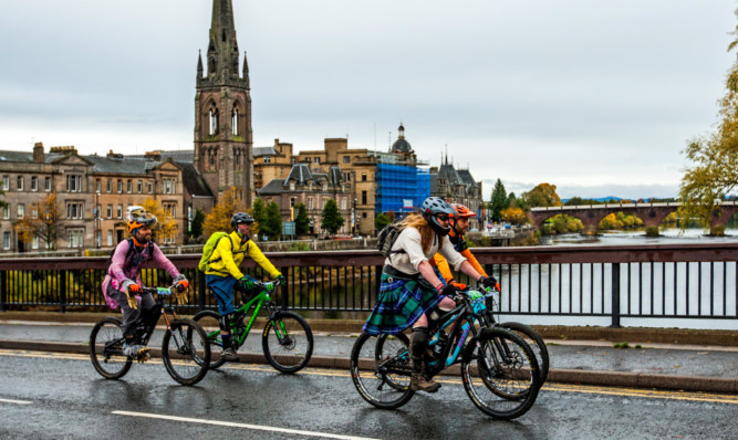 The Fair City Enduro saw many riders participate in fancy dress.