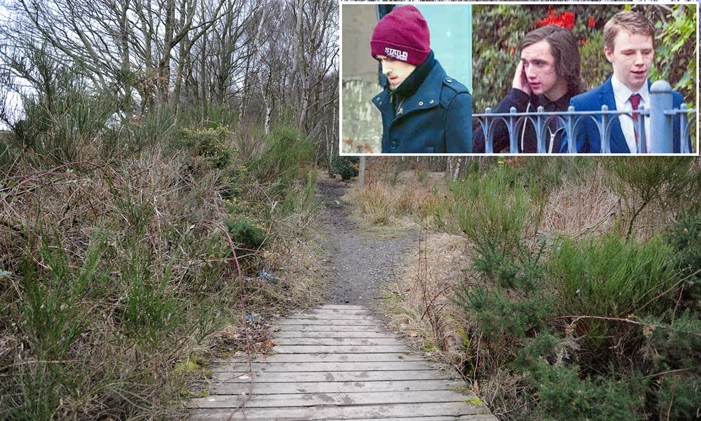 Kim Cessford - 09.03.14 - pictured is the entrance to Baldragon Wood, Clatto Country Park, Dundee where an alleged incident took place at the weekend