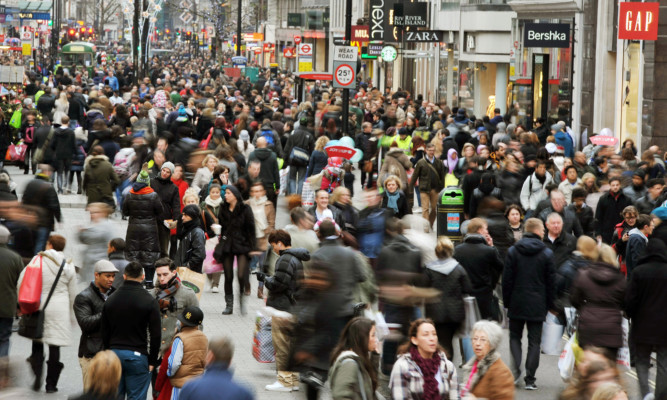 The UK's population will rise by 9.7 million over the next 25 years, projections published by the Office for National Statistics show.