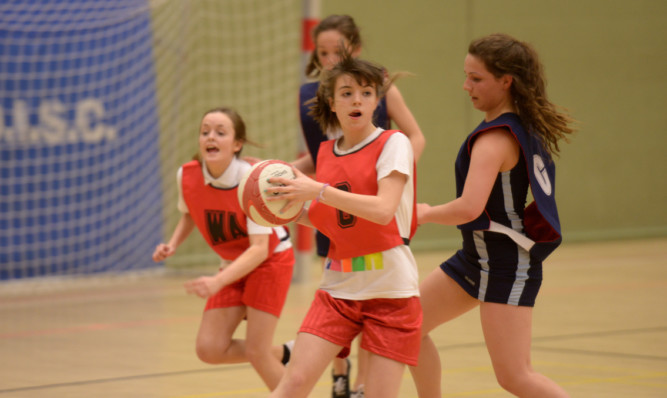 An Active Schools netball event at DISC last year.