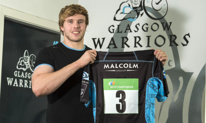 Glasgow Warriors' Jonny Gray.