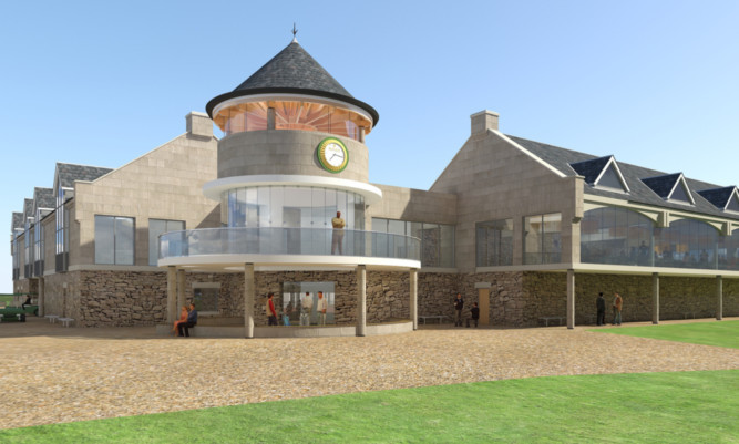 An artists impression of how the centre will look.