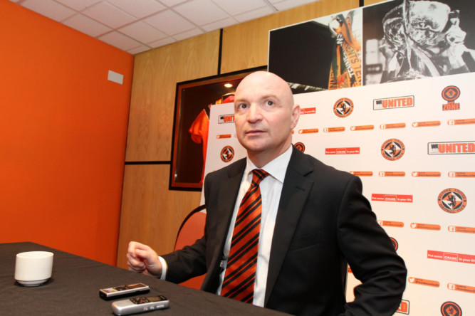 Dundee United chairman Stephen Thompson.