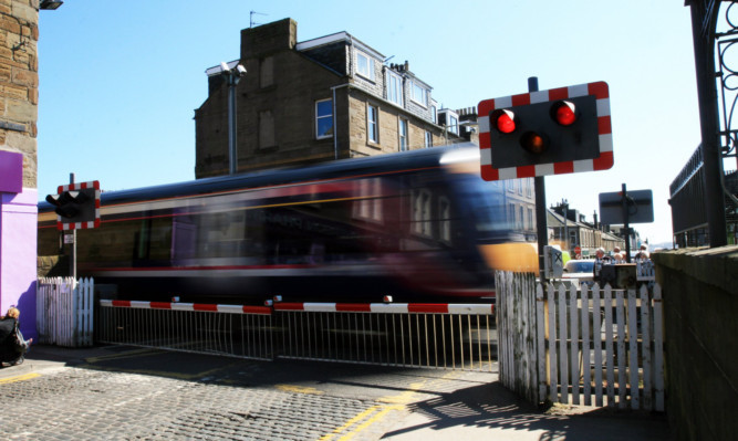 The level crossing at Broughty Ferry has been the scene of several incidents.