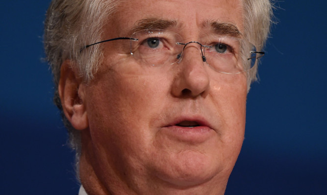 Defence Secretary Michael Fallon.