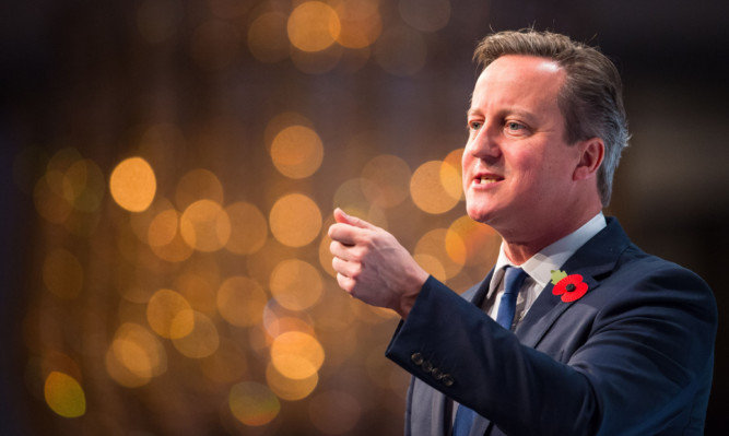 at the annual conference of the CBI (Confederation of British Industry) at the Grosvenor House Hotel in London. PRESS ASSOCIATION Photo. Picture date: Monday November 9, 2015. See PA story INDUSTRY CBI. Photo credit should read: Dominic Lipinski/PA Wire