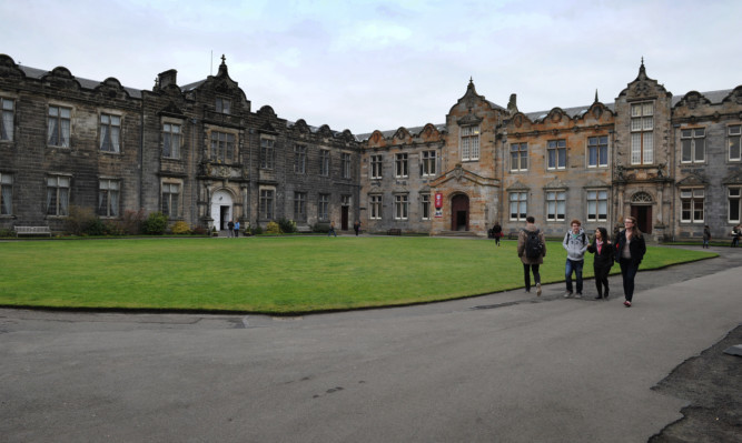 St Salvador's Quadrangle at St Andrews University.