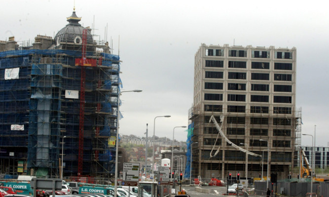 Tayside House has been steadily shrinking in recent months but the pace is set to be stepped up.