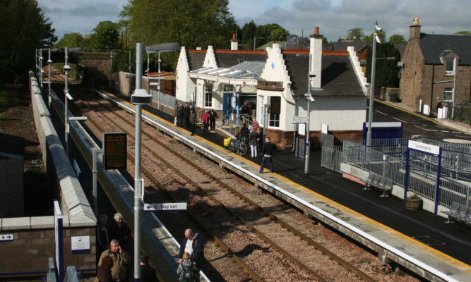 Laurencekirk Station.