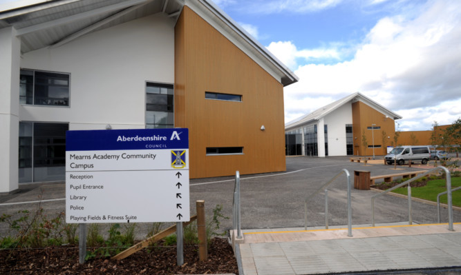 The new Mearns Academy Community Campus in Laurencekirk.