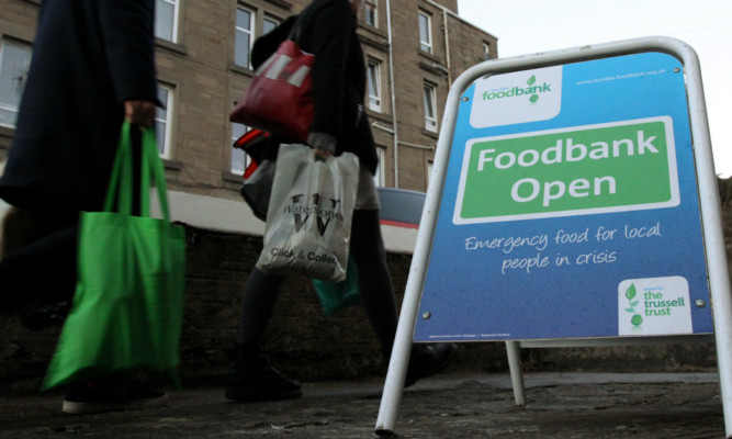 Record numbers of people have had to make use of foodbanks this year.