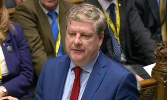 SNP Westminster leader Angus Robertson speaks during Prime Minister's Questions in the House of Commons, London. PRESS ASSOCIATION Photo. Picture date: Wednesday November 18, 2015. See PA story POLITICS PMQs SNP. Photo credit should read: PA Wire
