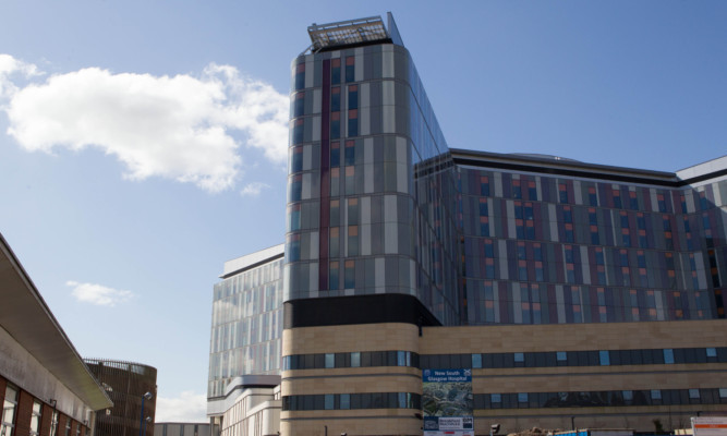 The Queen Elizabeth University Hospital in Glasgow.