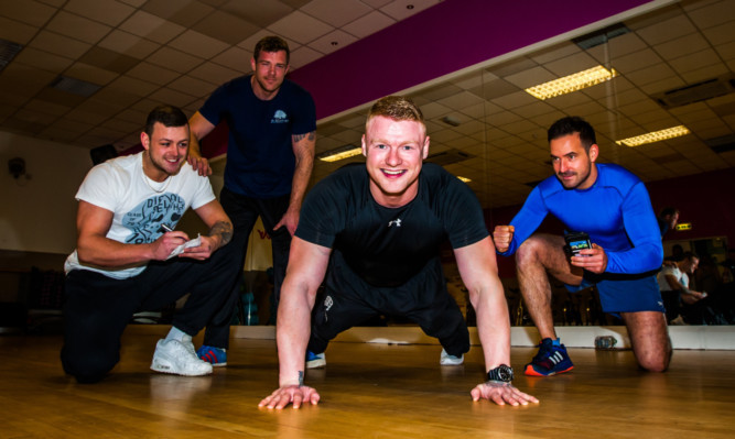 Dundee personal trainer Craig Guest is on a mission to smash the world record for the most push-ups completed in four hours.
