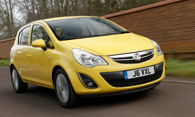 The Vauxhall Corsa was the best-selling vehicle in Scotland last month.