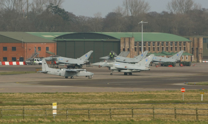 Hopes that a full-time RAF presence at Leuchars might be restored look like being dashed.